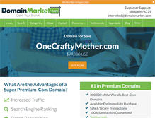 Tablet Screenshot of onecraftymother.com